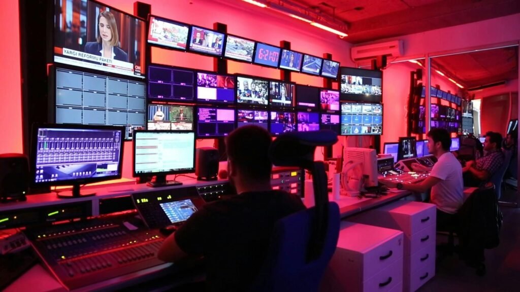 TV Studios & News Channels